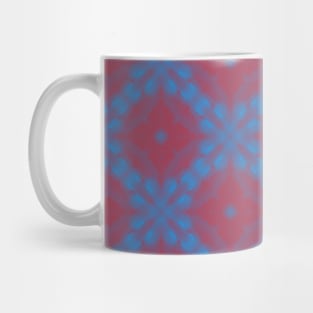 digital flower pattern Mug